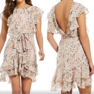 NWT Chelsea & Violet Ruffled Floral Dress (D2)